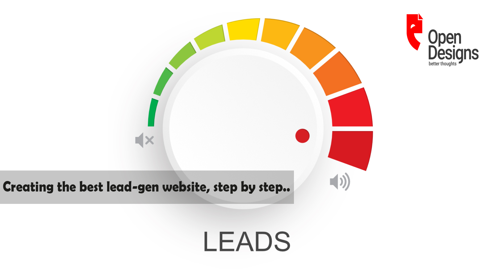 Creating the best lead-generation website, step by step..