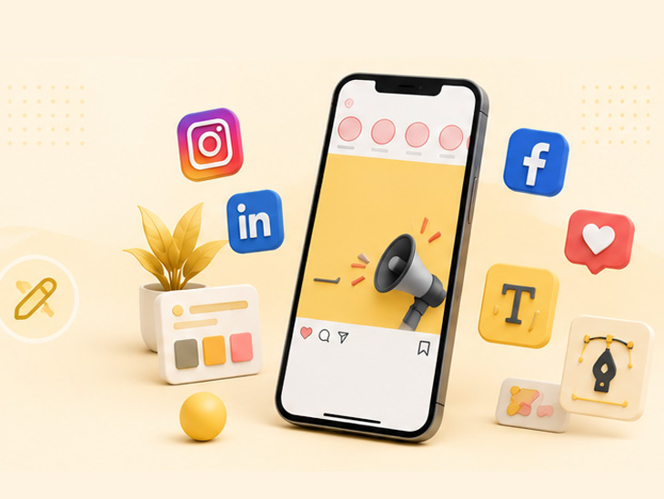 Social media creatives and design in Coimbatore